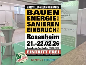 Simplytherm auf der Fertighausmesse Rosenheim – Lösungen zum Fußbodenheizung nachrüsten im Altbau